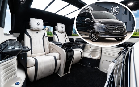 KLASSEN Mercedes Benz V-Class V300 AMG Luxury VIP Lounge MVV_3_1716_EN