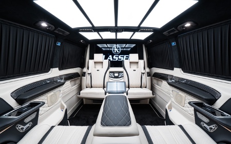KLASSEN Mercedes Benz V-Class V300 AMG Luxury VIP Lounge MVV_3_1716_EN