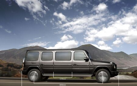 KLASSEN STRETCHED CAR +1016mm